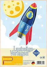 PEBARO 363S - Laubsägevorlage Rakete, 1 Platte DIN A4 Spiel