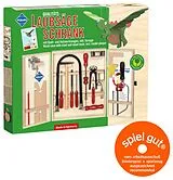 PEBARO 401S - Öko-Laubsägeschrank mit Stahl- und Holzwerkzeugen, 24 Teile Spiel