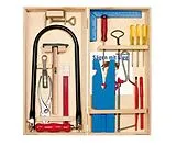 Laubsäge-Werkzeugkasten Holz Junior Spiel