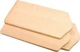 PEBARO FRUE1 - 3 Frühstücksbrettchen, Holz, rechteckig, 3 Stück, Größe 22x10,5cm Spiel