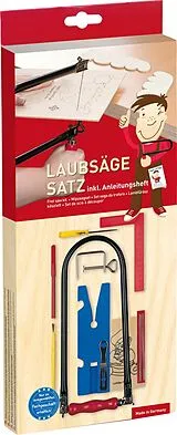 Laubsäge-Starter-Set mit Vorlage Spiel