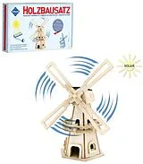Solar Holzbausatz Windmühle Spiel