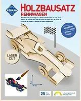 PEBARO 850/11L - Holzbausatz Rennwagen, Laser cut Bastelset Spiel