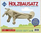 PEBARO 850/9 - Holzbausatz Sportflieger, Flugzeug, 28 Teile, Holzkonstruktion zum Zusammenstecken Spiel