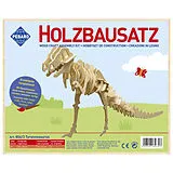 PEBARO 856/3 - Holzbausatz Dinosaurier Tyrannosaurus, 29 Teile, Holzkonstruktion zum Zusammenstecken Spiel