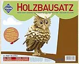 PEBARO 858/1 - Holzbausatz Eule, 147 Teile, Holzkonstruktion zum Zusammenstecken Spiel