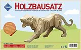 PEBARO 859/1 - Holzbausatz Tiger, 57 Teile, Holzkonstruktion zum Zusammenstecken Spiel