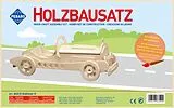 PEBARO 865/2 - Holzbausatz Oldtimer II, 39 Teile, Holzkonstruktion zum Zusammenstecken Spiel