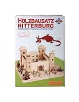 PEBARO 887 - Holzbausatz Ritterburg, 61 Teile, Holzkonstruktion zum Zusammenstecken Spiel