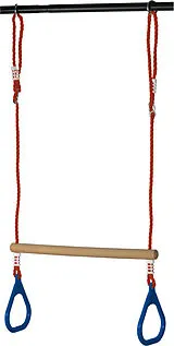 Holztrapez mit Ringen Spiel