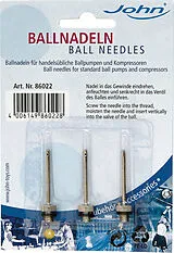 Ballnadeln aus Metall, 3 ST. im Blister Spiel