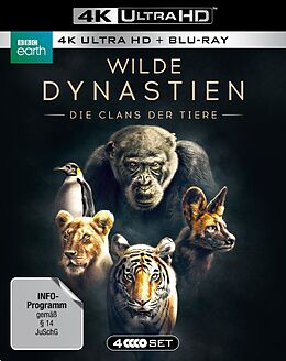WILDE DYNASTIEN - Die Clans der Tiere Blu-ray UHD 4K + Blu-ray