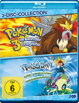 Pokemon 3/pokemon 4 - Doppelpack Blu-ray