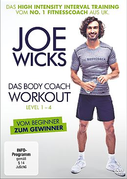 Joe Wicks - Das Body Coach Workout Level 1-4 DVD