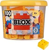Simba 104114110 - Blox, 100 gelbe Bausteine Spiel