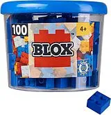 Simba 104114112 - Blox, 100 blaue Bausteine Spiel