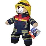 Feuerwehr Plüschbär Rosenbauer, 30cm Spiel