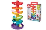 Simba 104010053 - ABC Regenbogen Kugelturm, Kugelbahn, Höhe: 40 cm Spiel