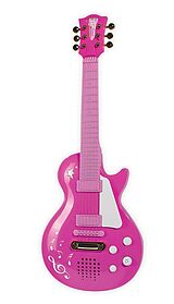 Simba 106830693 - My Music World Girls Rockgitarre 56cm, Gitarre, Musikinstrument Spiel