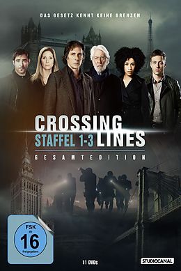 Crossing Lines - Staffel 01-03 / Gesamtedition DVD