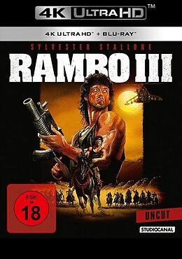 Rambo III Uncut Edition Blu-ray UHD 4K + Blu-ray