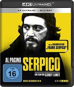 Serpico/4k Ultra HD Blu-ray UHD 4K + Blu-ray