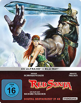 Red Sonja Limited Steelbook Blu-ray UHD 4K + Blu-ray