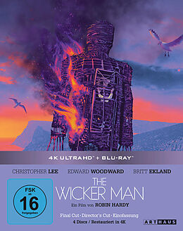 The Wicker Man Limited Steelbook Blu-ray UHD 4K + Blu-ray