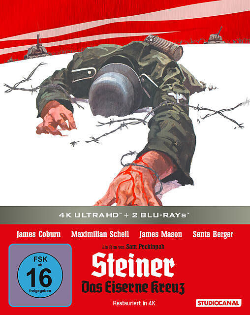 Steiner - Das eiserne Kreuz Limited Steelbook