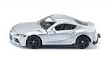 SIKU 1578 - Toyota GR Supra, Karbon-Silberton, Sportwagen Spiel