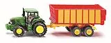SIKU Claas mit Silagewagen Spiel