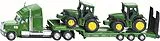 SIKU Tieflader mit John Deere Traktoren Spiel