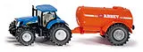 SIKU Traktor mit Ein-Achs-Güllefass Spiel