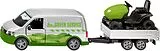 SIKU VW T6 mit Rasentraktor Spiel
