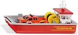 SIKU Feuerwehr Arbeitsboot Spiel