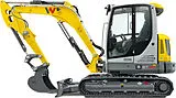 SIKU Wacker Neuson ET65 Kettenbagger Spiel