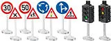 SIKU WORLD Ampeln mit Verkehrsschildern Spiel