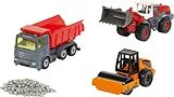 SIKU Geschenkset Straßenbau Spiel