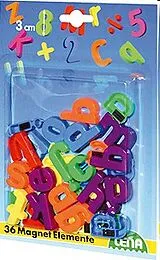 LENA 65746 - Magnet-Kleinbuchstaben Spiel