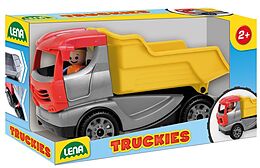 LENA 01620 - Truckies Kipper, Lastwagen, mit Spielfigur, Sandspielzeug Spiel