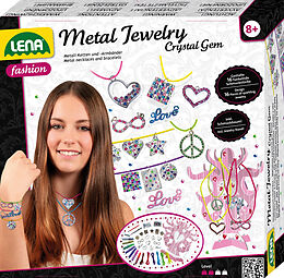 LENA Metal Jewelry Crystal Gem Spiel
