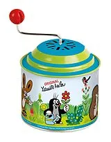 LENA tin toys 52768 - Musikdrehdose Der kleine Maulwurf, Display Spiel