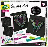 LENA String Art Schmetterling & Herz Spiel
