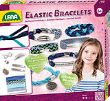 LENA 42651 - Kreativ, Elastic Bracelets, Elastische Armbänder, Bastelset Spiel