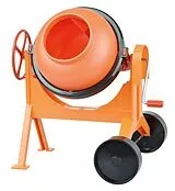 LENA 05004EC - Betonmischer, groß, orange Spiel