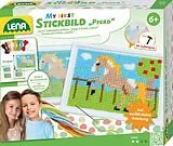 LENA 42625 - Stickbild Pferd Spiel