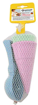 Spielstabil 7558 - Eisförmchenset Eis-Duo 3-teilig pastellfarben, Sandspielzeug Spiel