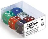 Würfel Transparent W06 Set gem. (Spiel-Zubehör) Spiel