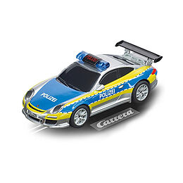 CARRERA GO!!! 20064174 - Porsche 911 GT3 Polizei, Fahrzeug, Auto, Slotcar Spiel