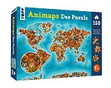 Animaps: Das Puzzle - 150 Teile Spiel